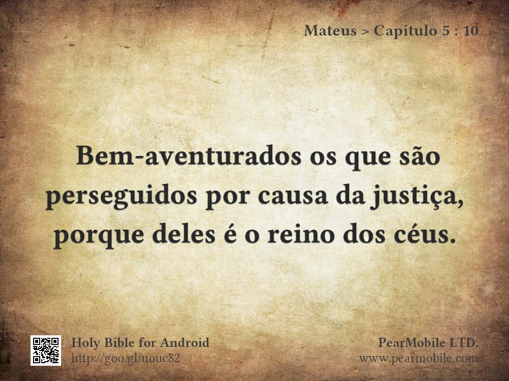 Mateus, Capítulo 5:10